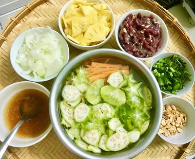 Gỏi bò bóp thấu