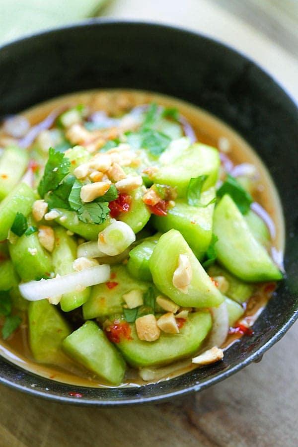 Gỏi dưa chuột chua ngọt ăn mãi không ngán