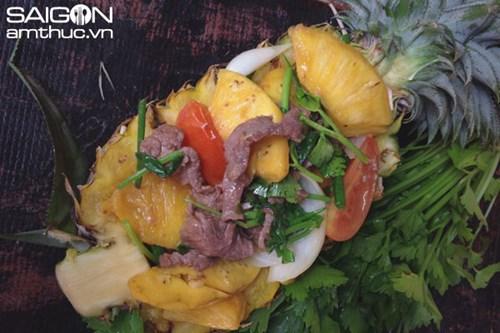 Hấp dẫn bò xào thơm chua ngọt