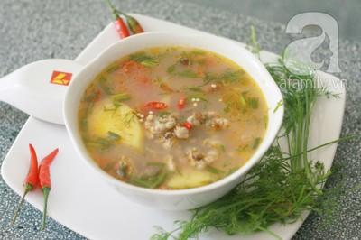 Hàu sữa nấu canh chua ngon bổ cho cả nhà