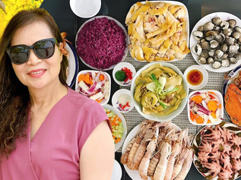 hoa mat voi mam com gia dinh ngay nghi le cua ba me dam het phan thien ha s "Hoa mắt" với mâm cơm gia đình ngày nghỉ lễ của bà mẹ đảm hết phần thiên hạ: Sơn hào hải vị không thiếu món gì!