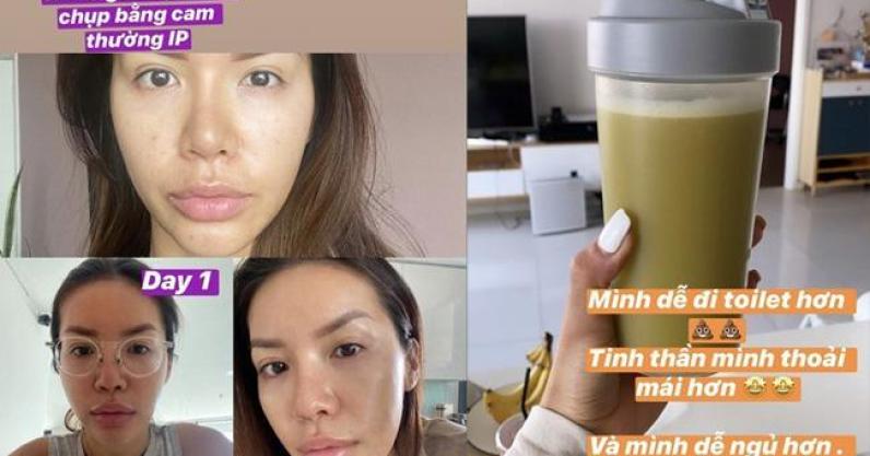 Học lỏm cách làm đồ uống thanh lọc cơ thể của các chị đẹp trong showbiz Việt: Minh Tú sở hữu làn da căng mướt chỉ sau 3 ngày, Thanh Hằng và H'Hen Niê đều dùng chung loại nguyên liệu này