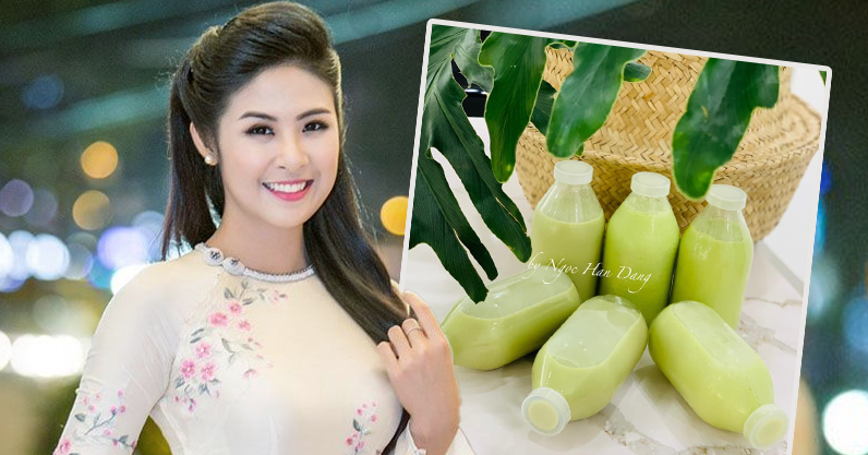 Học lỏm cách làm một loại sữa mà Hoa hậu Ngọc Hân mê như điếu đổ: Không chỉ giúp đẹp da mà còn giải tỏa được hết cả stress!