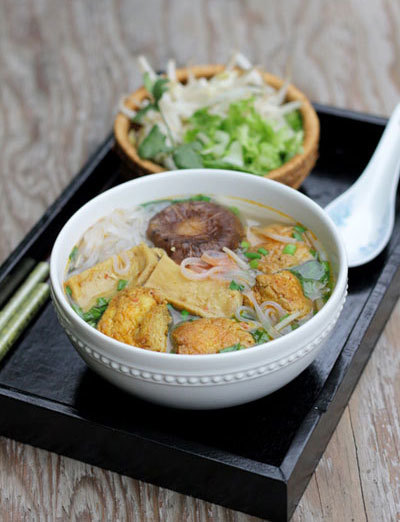 Hủ tiếu chay thanh tịnh mà vẫn thơm ngon, hấp dẫn