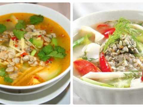 huong dan 2 cach nau canh hen khe chua thanh mat vua ngon vua re Hướng dẫn 2 cách nấu canh hến khế chua thanh mát vừa ngon vừa rẻ