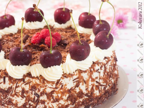 huong dan cach lam black forest cake Hướng dẫn cách làm Black forest cake