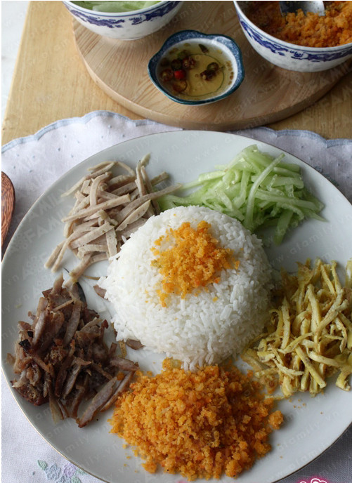 Hướng dẫn cách làm món cơm âm phủ