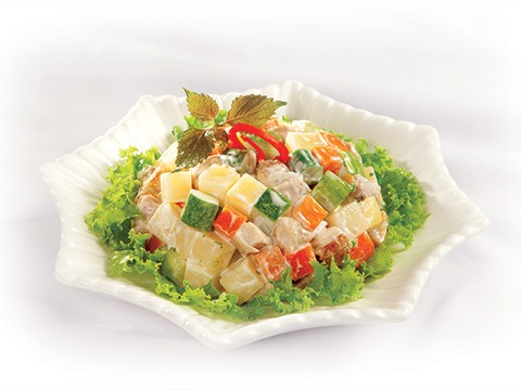 huong dan che bien mon salad khoai tay thit ga Hướng dẫn chế biến món salad khoai tây thịt gà