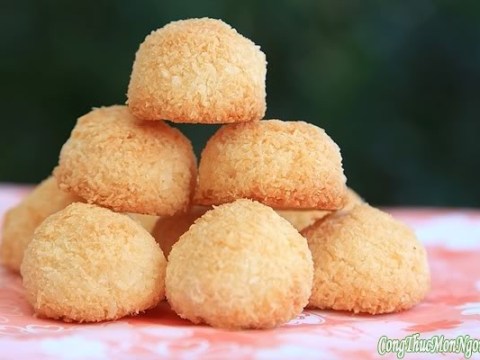 huong dan lam banh cookies dua mem xop thom ngon hap dan Hướng dẫn làm bánh Cookies dừa mềm xốp thơm ngon hấp dẫn