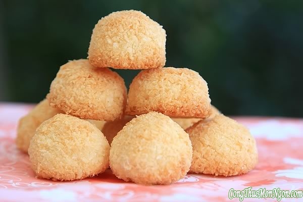 Hướng dẫn làm bánh Cookies dừa mềm xốp thơm ngon hấp dẫn