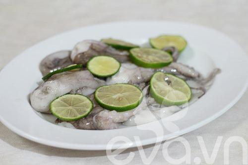 Hướng dẫn làm món bạch tuộc sốt tương cà
