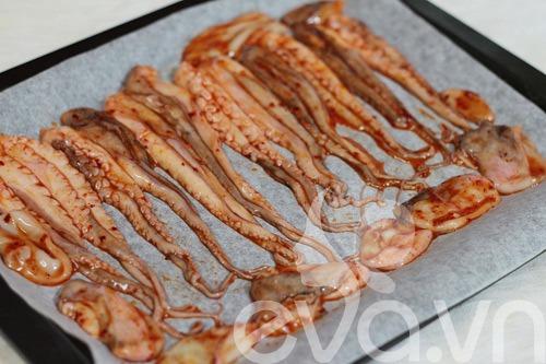 Hướng dẫn làm món bạch tuộc sốt tương cà