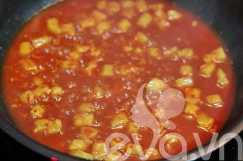 Hướng dẫn làm món bạch tuộc sốt tương cà