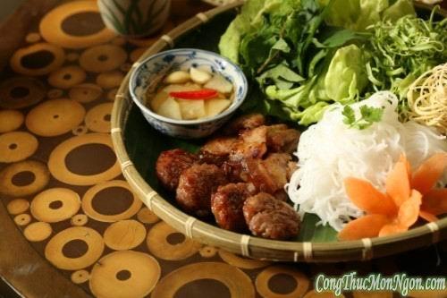 Hướng dẫn làm món bún chả Hà Nội dễ gây nghiện