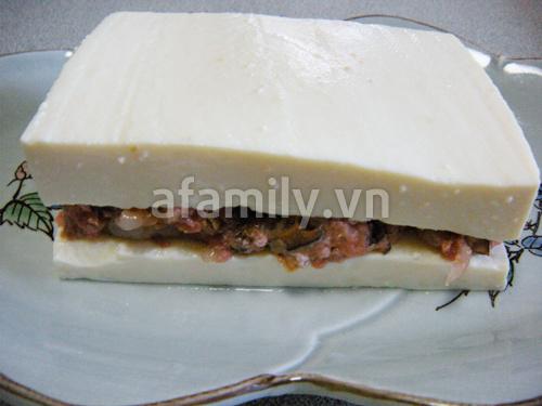 Hướng dẫn làm món đậu phụ non hấp tôm thịt