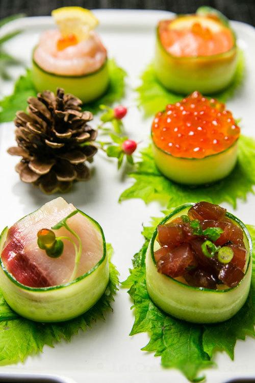 Hướng dẫn làm món sushi cuộn dưa chuột