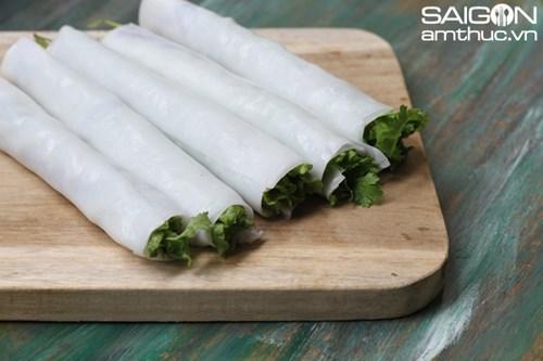 Hướng dẫn làm phở cuốn chay đơn giản