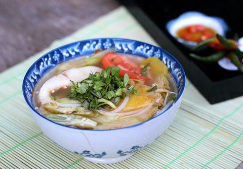 huong dan nau canh chua ca loc chuan vi mien nam 7 Hướng dẫn nấu canh chua cá lóc chuẩn vị miền Nam