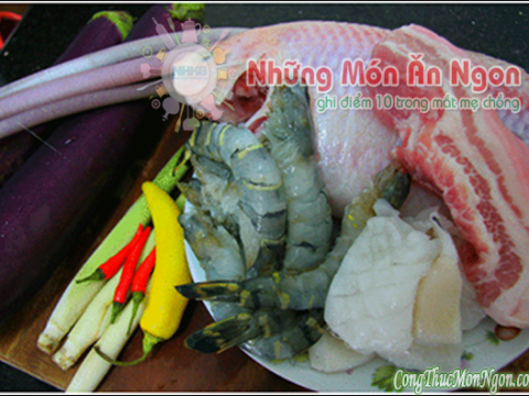 huong dan nau lau mam mien tay ngon Hướng dẫn nấu lẫu mắm miền Tây ngon