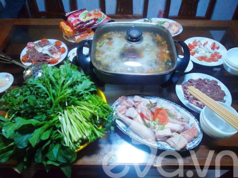 huong dan nau mon lau ga Hướng dẫn nấu món lẫu gà