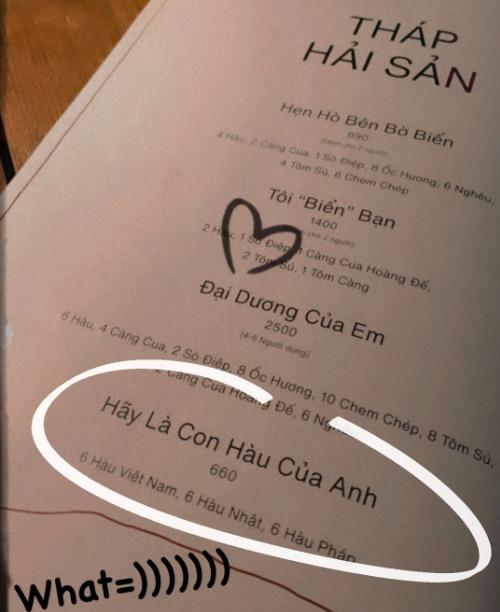 Huyền My choáng với thực đơn hải sản 'nhạy cảm'