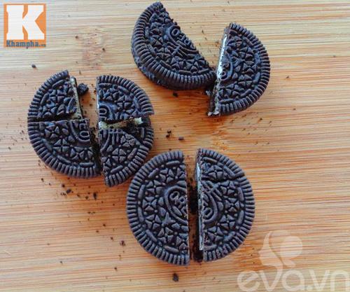 Không còn sợ nóng với kem sữa oreo mát lạnh