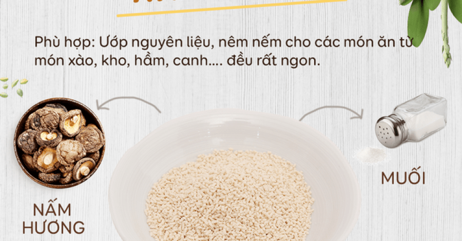 Không dùng được nước mắm hay dầu hào thì đây chính là các gia vị cứu cánh dành cho hội chị em thích nấu món chay
