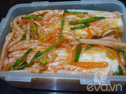 Kim chi cải thảo Hàn Quốc ngon lạ