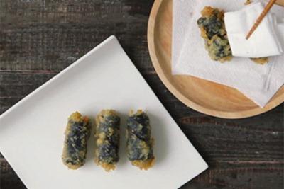 Kimali twikim - món cuộn giòn tan của Hàn Quốc