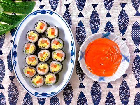 kimbap kieu han Kimbap kiểu Hàn