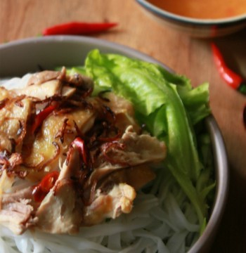 la mieng pho ga tron Lạ miệng phở gà trộn