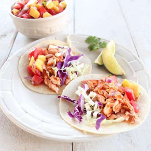 Lạ miệng với tacos cá hồi kiểu Mexico