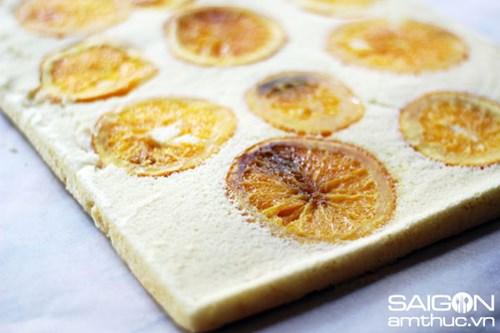Làm bánh bông lan cuộn cam mềm xốp thơm ngon