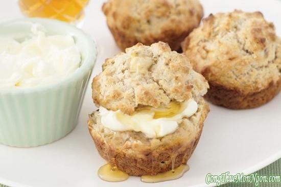 Làm bánh cupcake Banana Muffin cho ngày cuối tuần