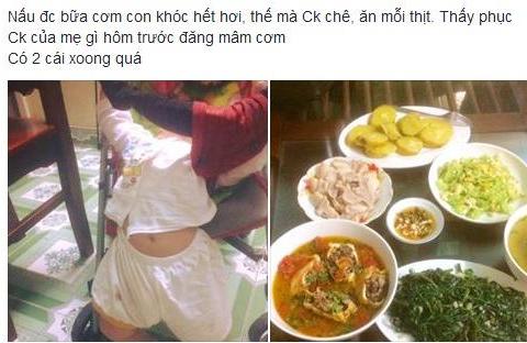 lam het hoi moi xong mam com 6 mon vo van bi chong che khien dan mang benh v Làm “hết hơi” mới xong mâm cơm 6 món, vợ vẫn bị chồng chê khiến dân mạng bênh vực