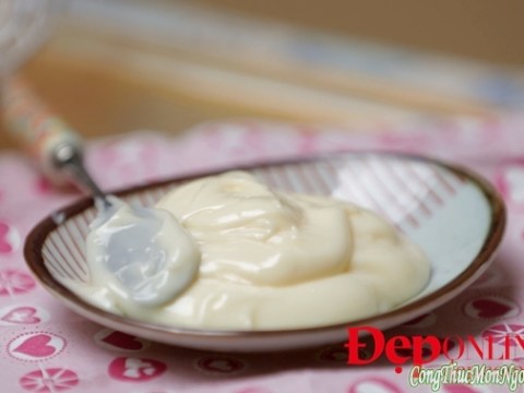 lam mayonnaise cho nguoi an kieng low carb Làm mayonnaise cho người ăn kiêng low carb