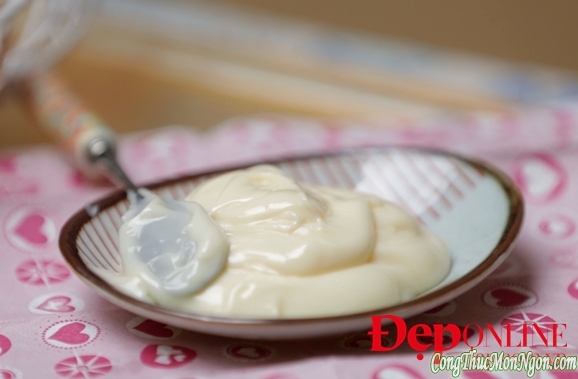 Làm mayonnaise cho người ăn kiêng low carb