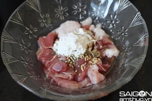 Làm món cơm hấp thịt ngon mê ly