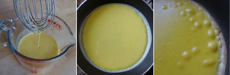 Làm pancake xoài ngọt thơm ăn một lại muốn ăn hai