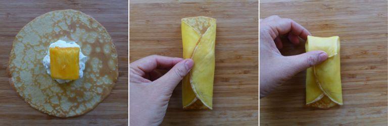 Làm pancake xoài ngọt thơm ăn một lại muốn ăn hai