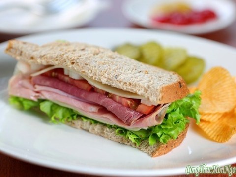 lam sandwich ngu coc kieu my cho bua sang Làm sandwich ngũ cốc kiểu Mỹ cho bữa sáng