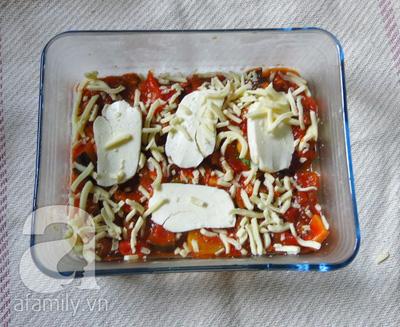 Lasagna chay lạ miệng đổi món cho ngày Rằm tháng Chạp