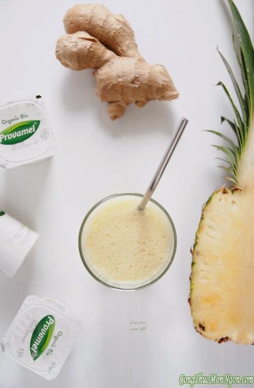 Lassi dứa giải khát thật đã mùa hè