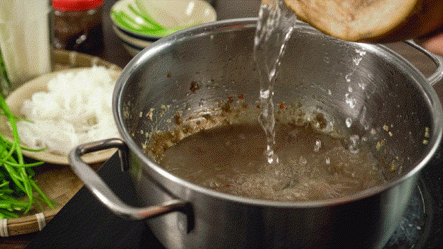 Lẩu bò nhúng mắm ruốc
