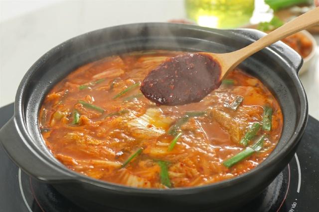 Lẩu kim chi bò Mỹ