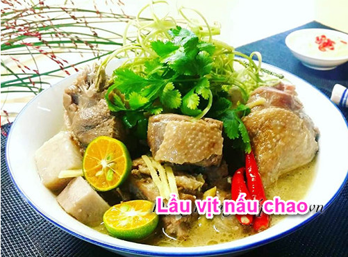 Lẩu vịt nấu chao ăn bao nhiêu cũng hết