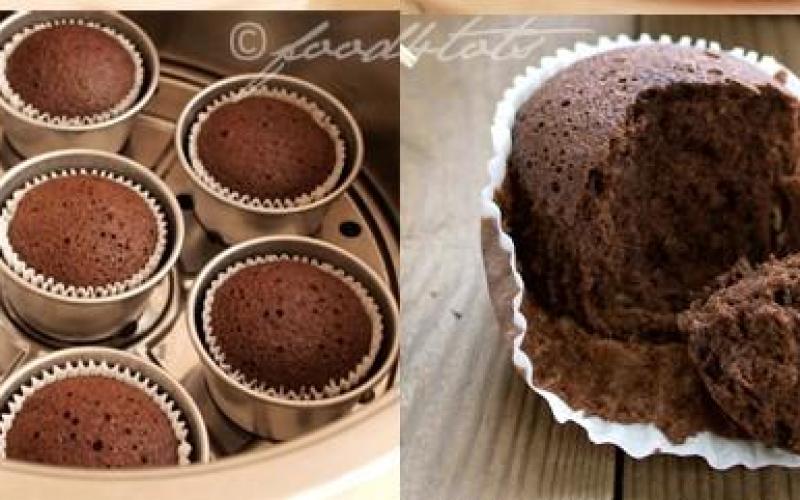 Mách bạn cách làm bánh cupcake chocolate bất bại không cần lò nướng