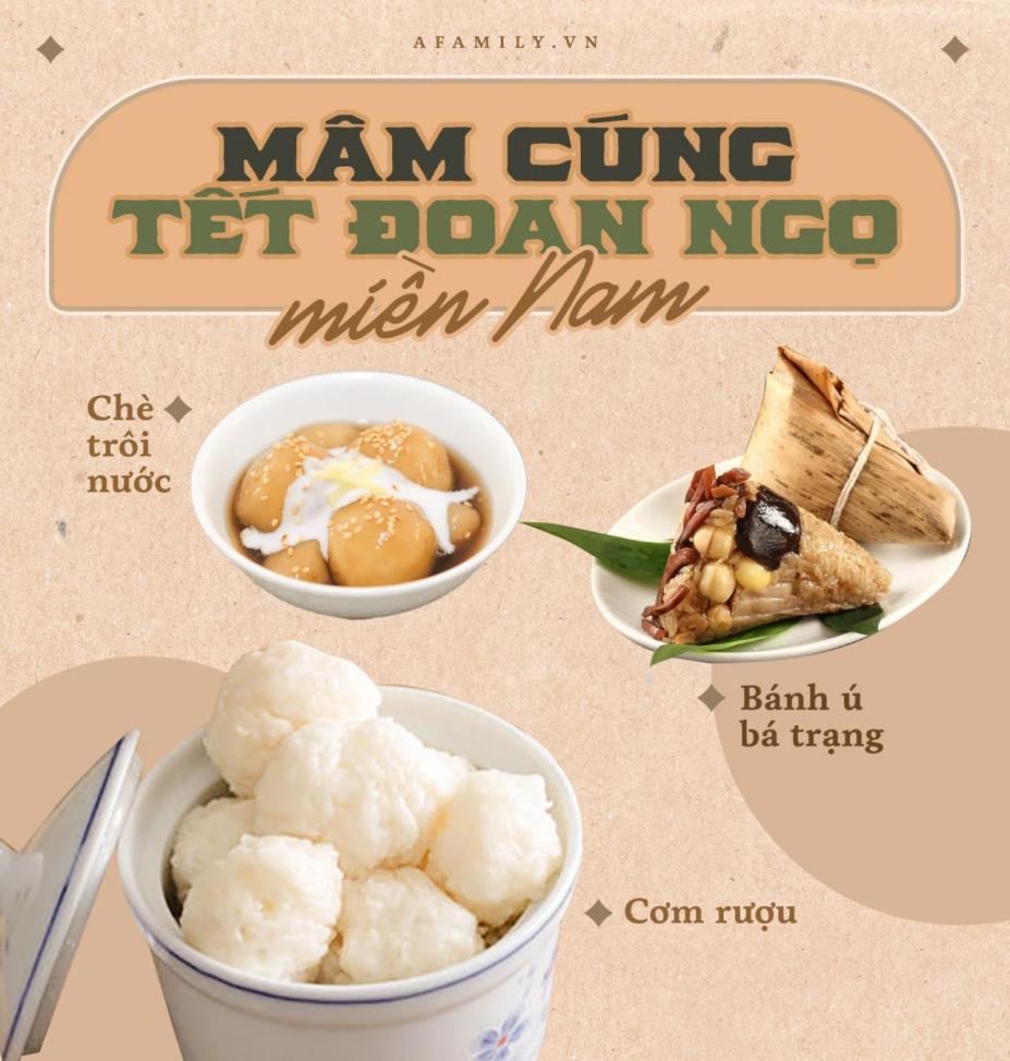 Mâm cúng Tết Đoan Ngọ 3 miền Bắc Trung Nam có gì? Chị em nào còn chưa biết thì vào xem ngay!