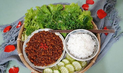 Mắm tép chưng thịt - Món ăn đơn giản mà 'hao cơm'