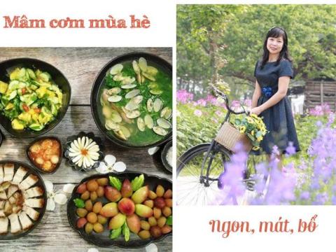 me hn chia se nhung mam com mua he mat mat dam bao troi nong may van an sach tr Mẹ HN chia sẻ những mâm cơm mùa hè mát mắt, đảm bảo trời nóng mấy vẫn ăn sạch trơn